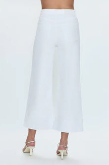 Pistola Lana High Rise Ultra Wide Leg Jean - Vivid White