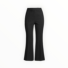 Milly Betsy Flared Bouclé Knit Pants - Black