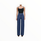 DL1961 Hepburn Wide Leg High Rise 32" - Inkwell Aura