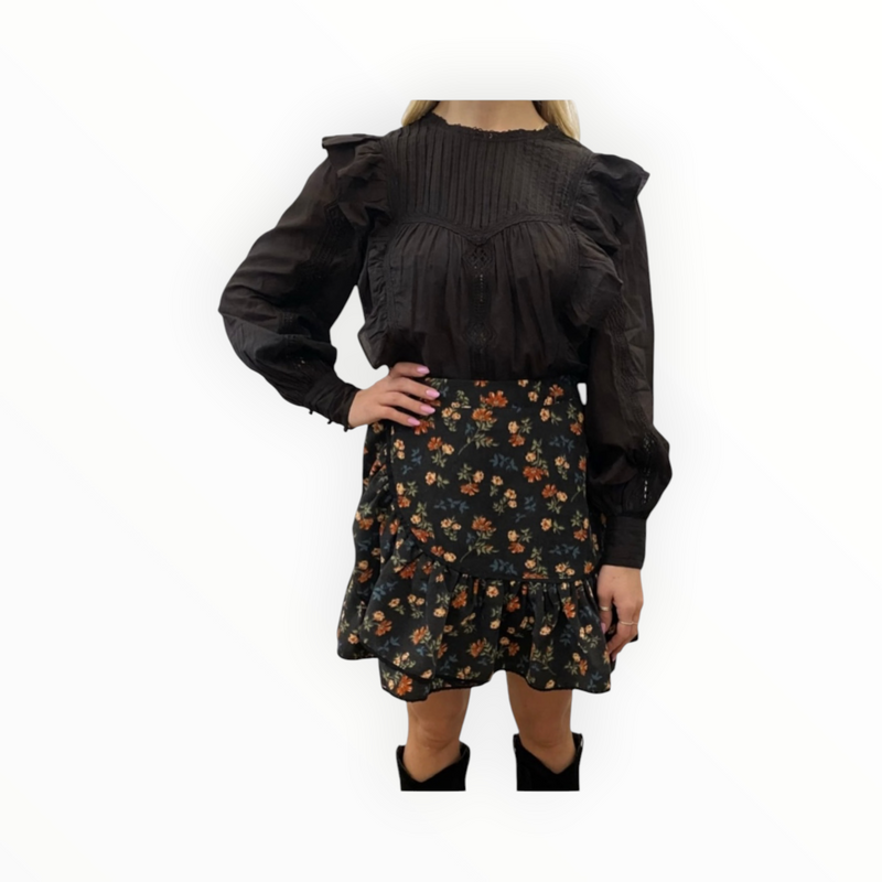 Allison New York Sara Blouse - Black