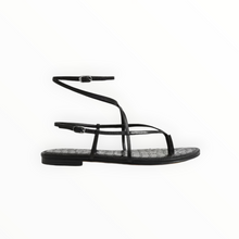 Sam Edelman Clarra Strappy Sandal - Black Leather