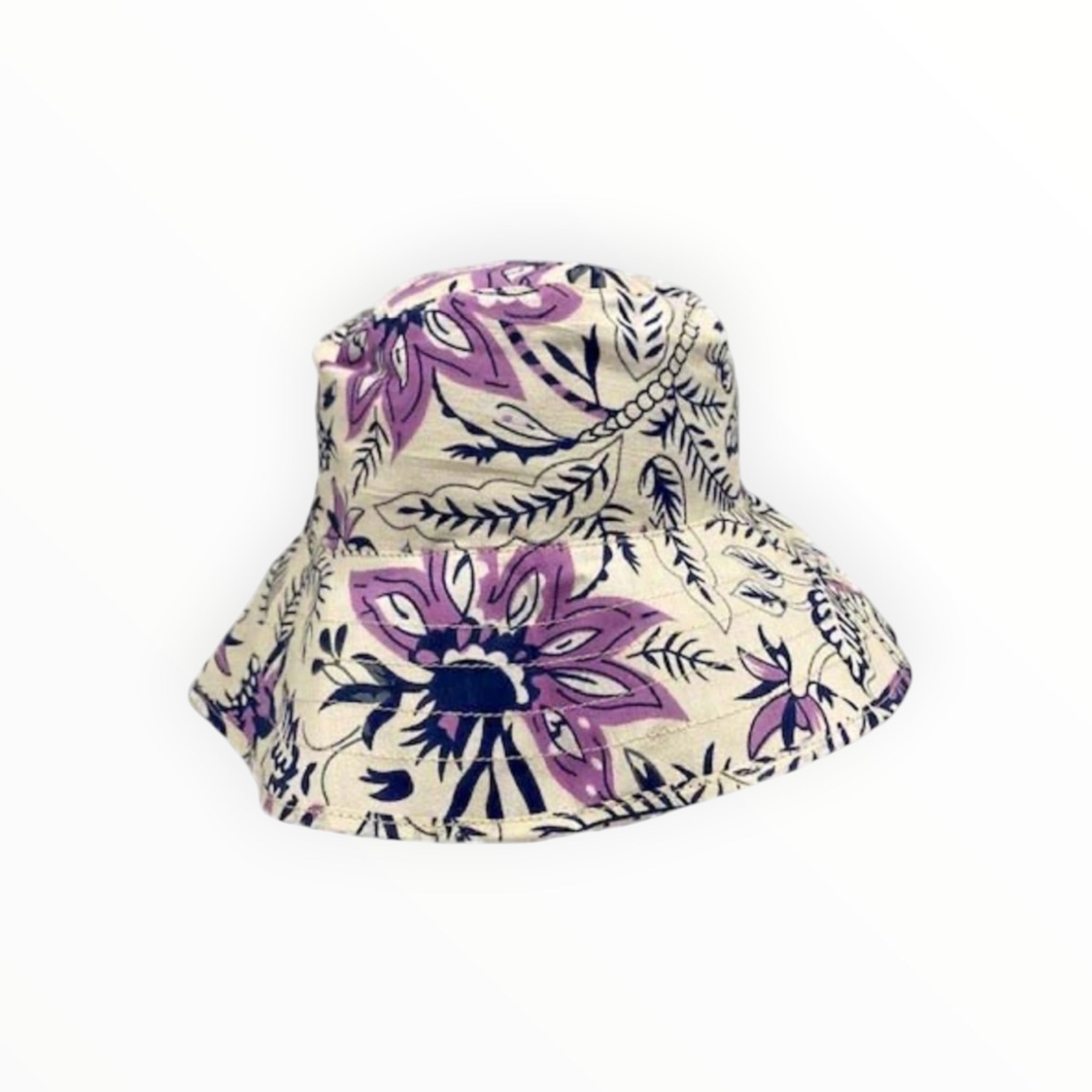 Hat Attack Printed Floral Bucket Hat - Blue