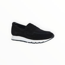 Voile Blanche Julia Loafer - Black Suede