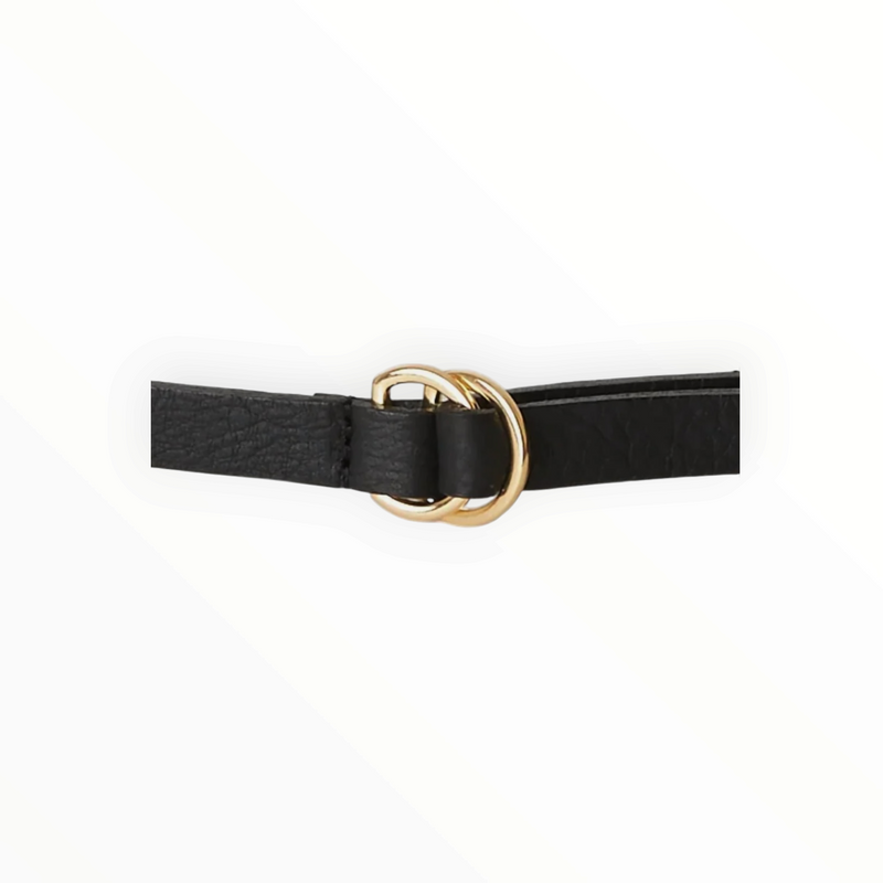 B-Low The Belt Tumble Mini Belt - Black/Gold