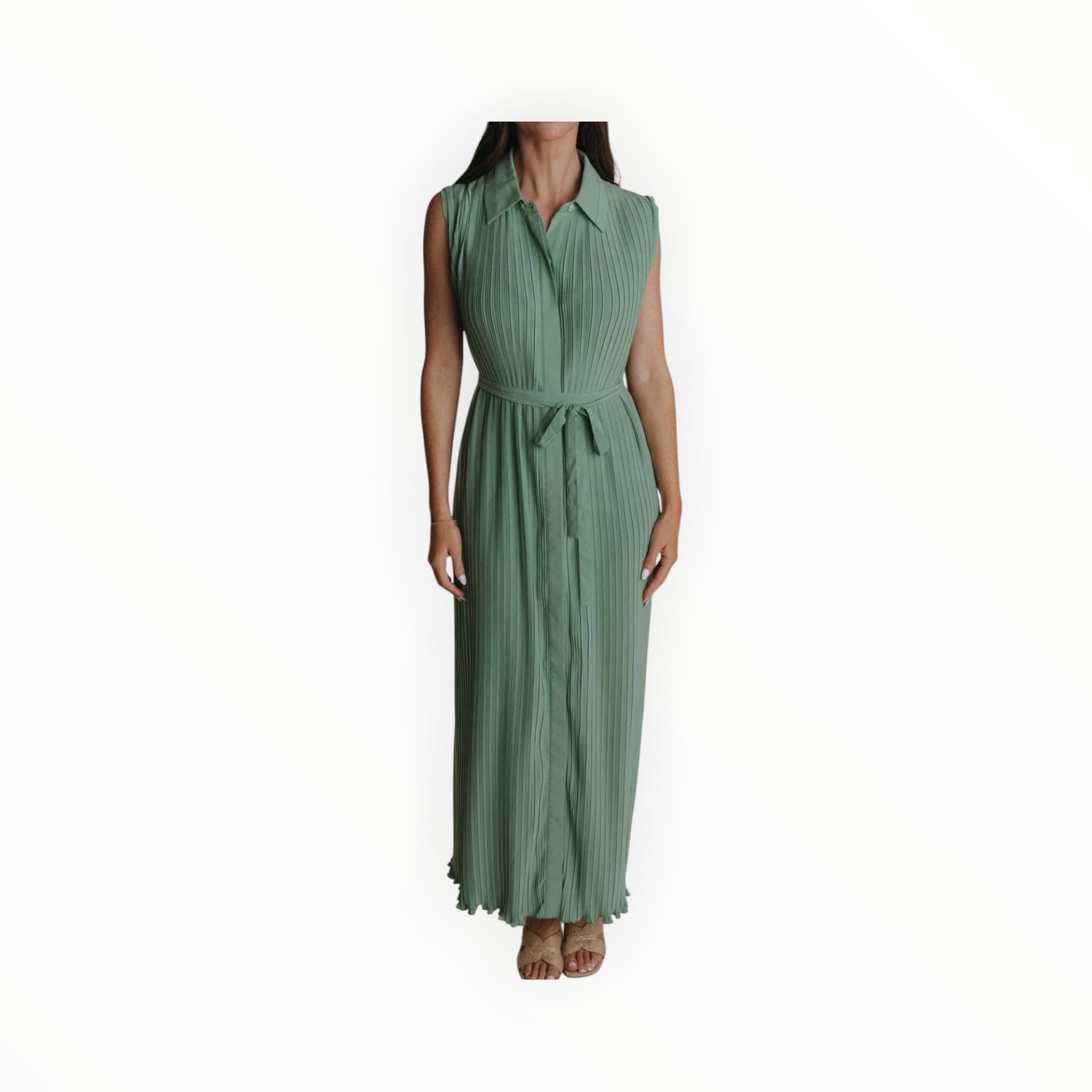LaRoque Pierce Dress - Sage