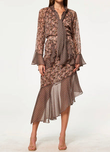 MISA Maris Top - Brown Paisley Mix