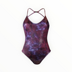 Sharay Iridescent Olympic Swimsuit - Bordeaux