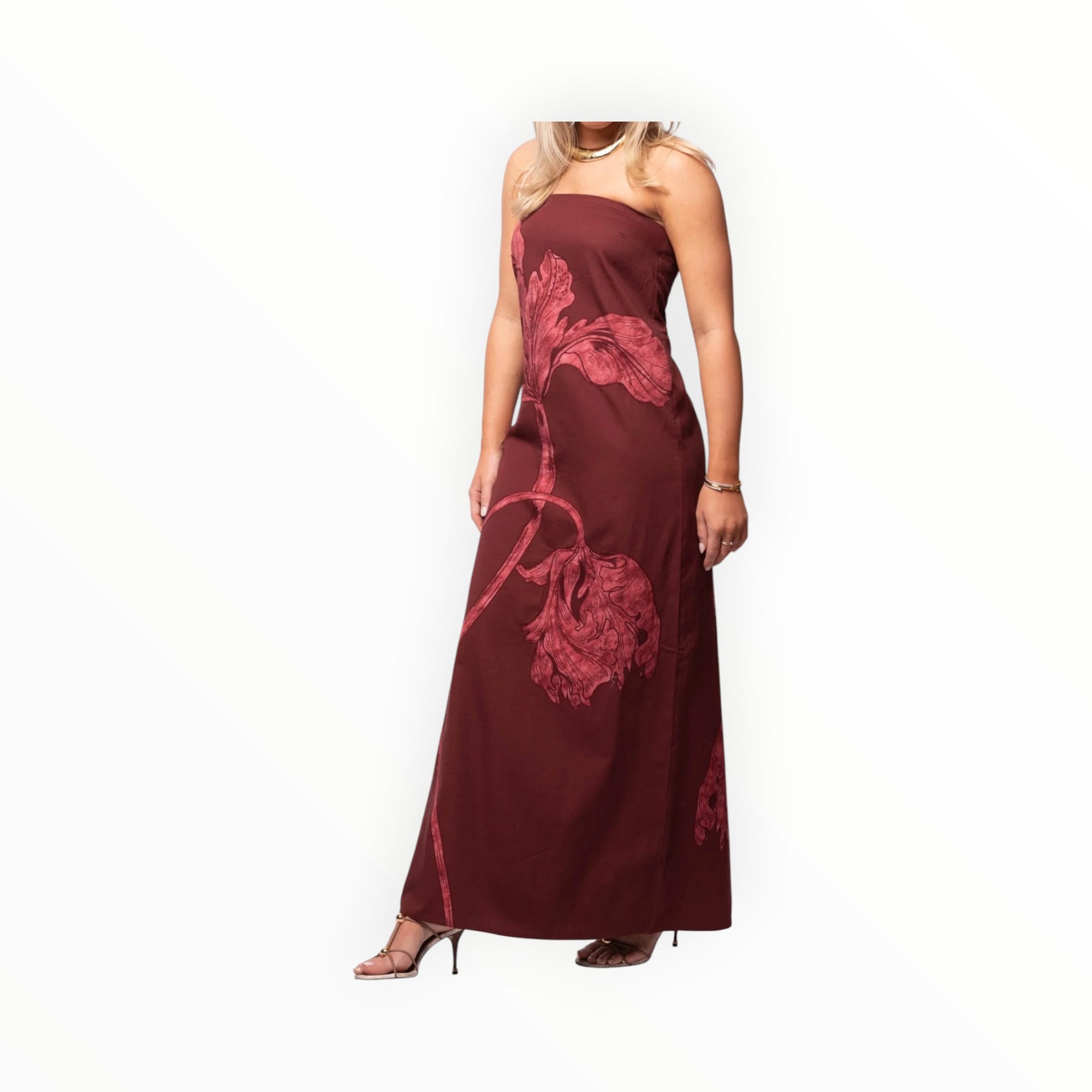 Anna Cate Dalton Dress - Rum Punch
