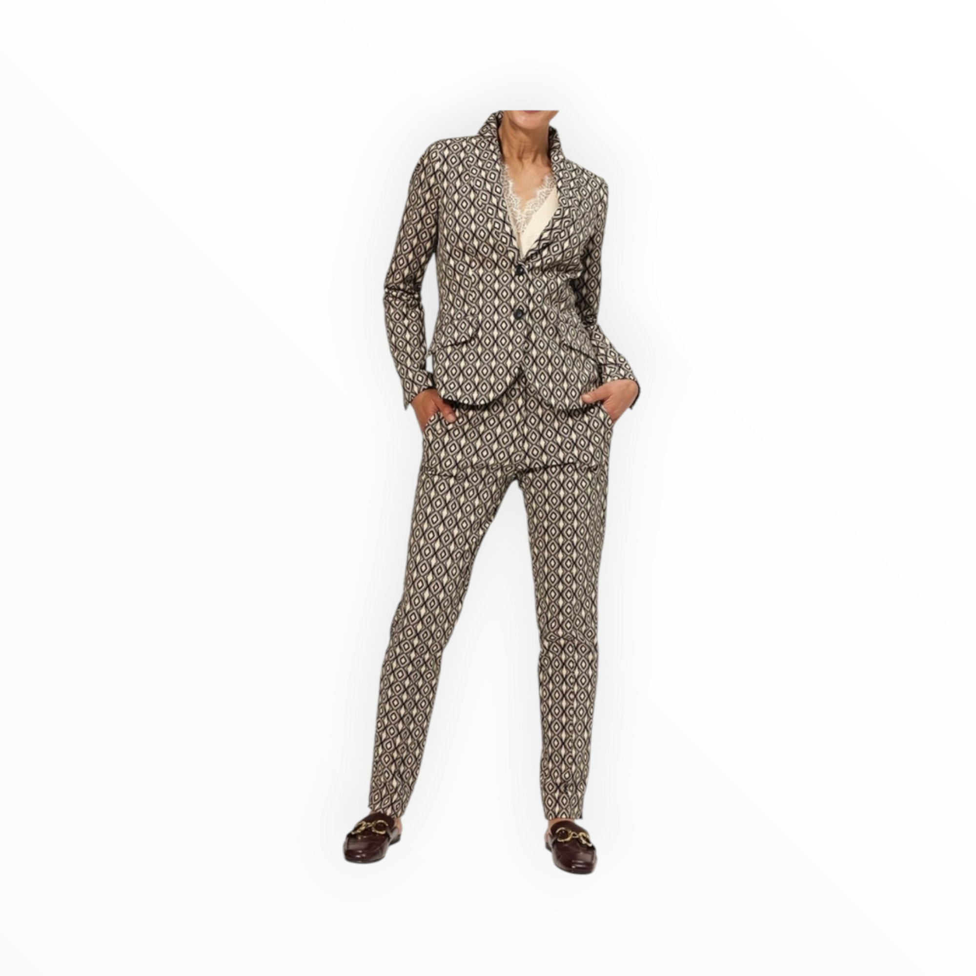 Summum All Over Print Blazer - Multi