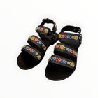 Nanni Milano Studded Sandal - Black Multi