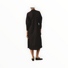 Thierry Colson Carnation Print Yvana Dress – Black