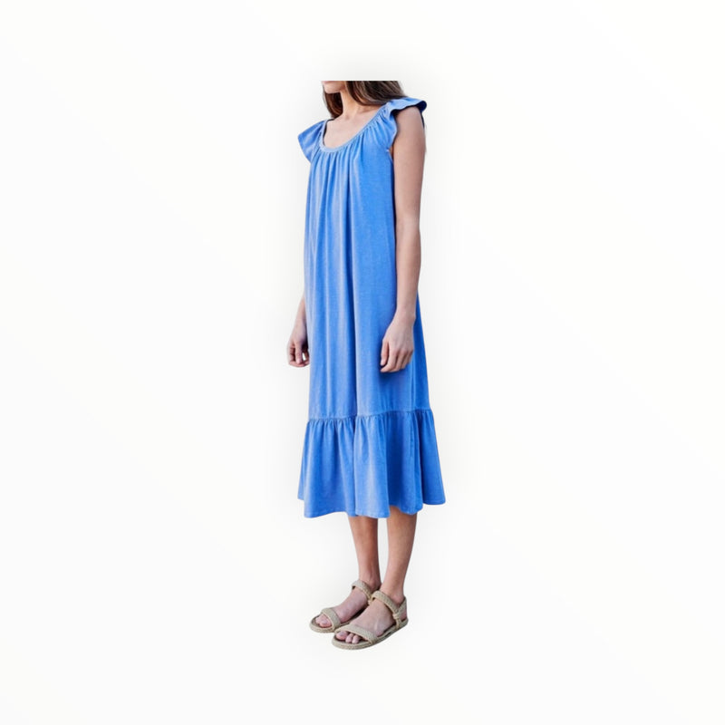 Sundry Trapeze Dress - Pigment Surf
