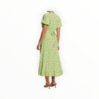 Faithful The Brand Bellavista Dress - Lou Floral Print Green