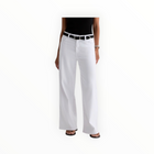 AG Jeans Saige Wide Leg Crop - Gallery White