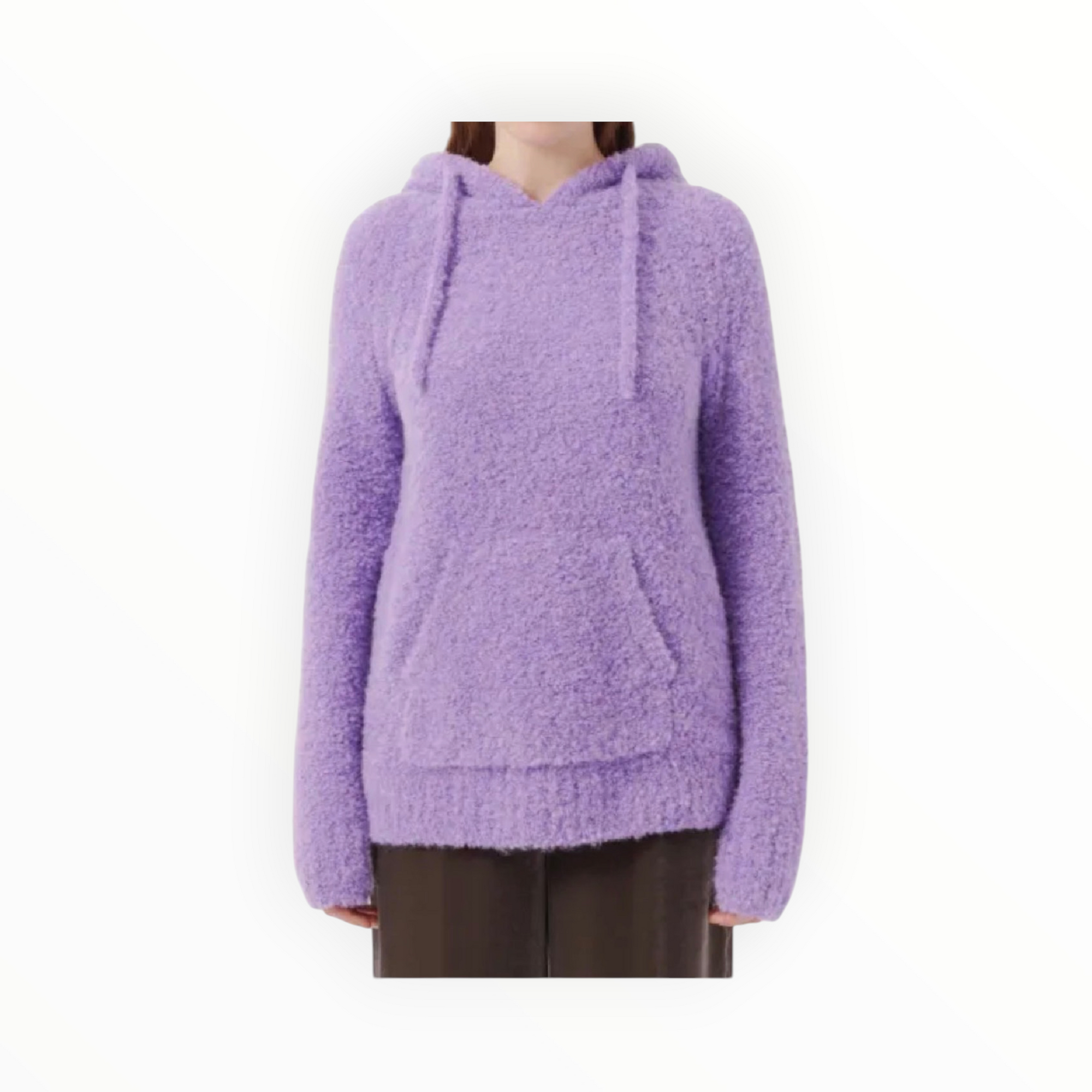 ATM Wool Alpaca-Blend Hoodie - French Violet