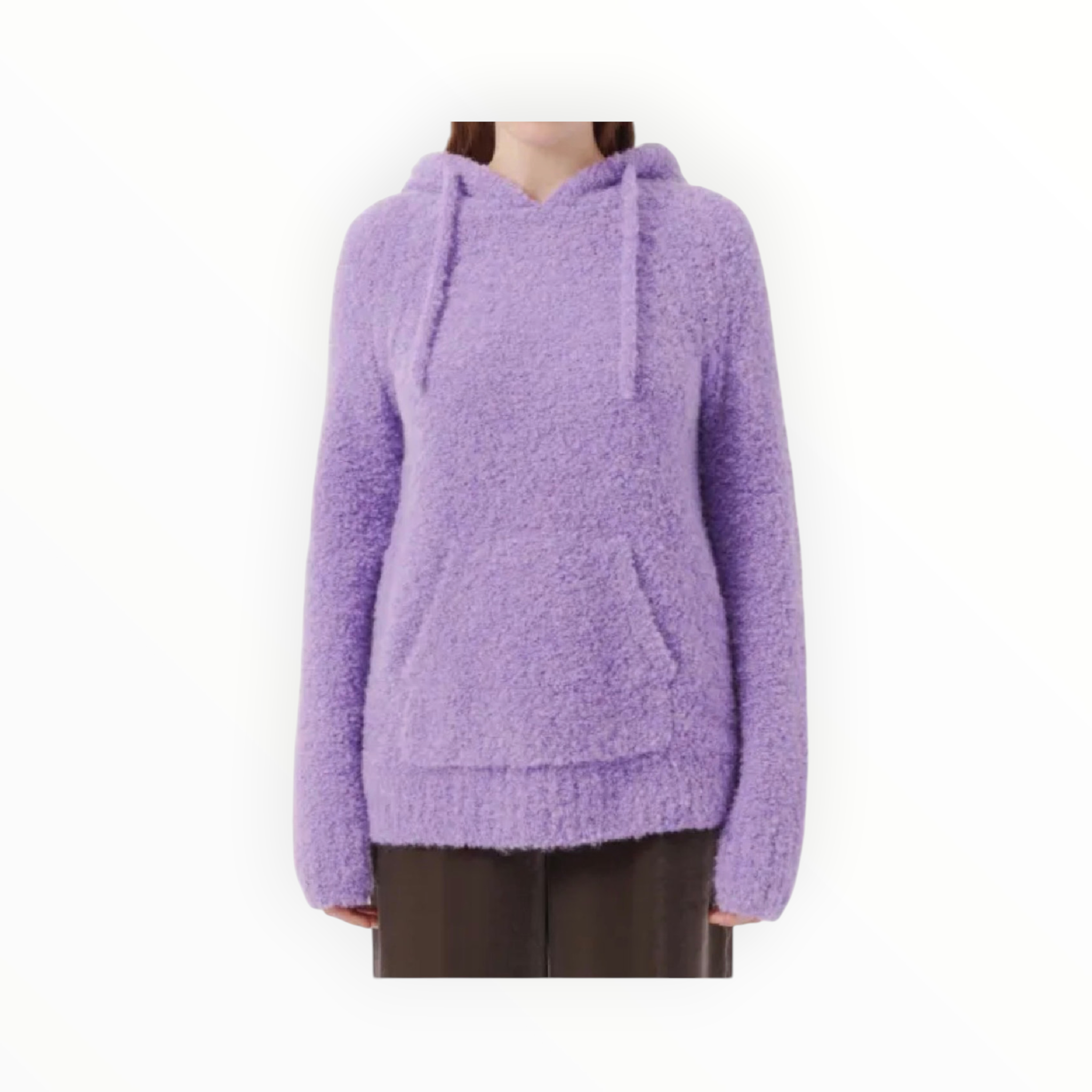ATM Wool Alpaca-Blend Hoodie - French Violet