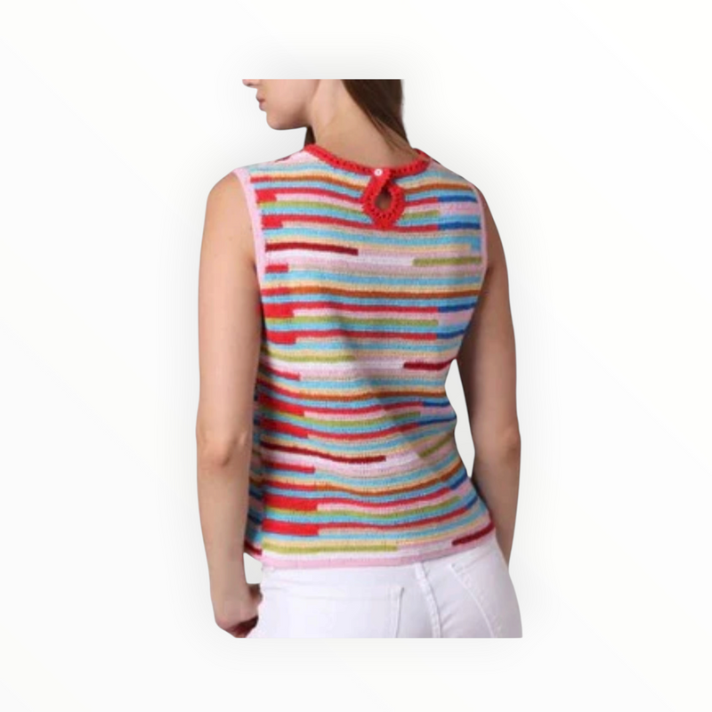 Minnie Rose Crochet Tee - Multi Combo