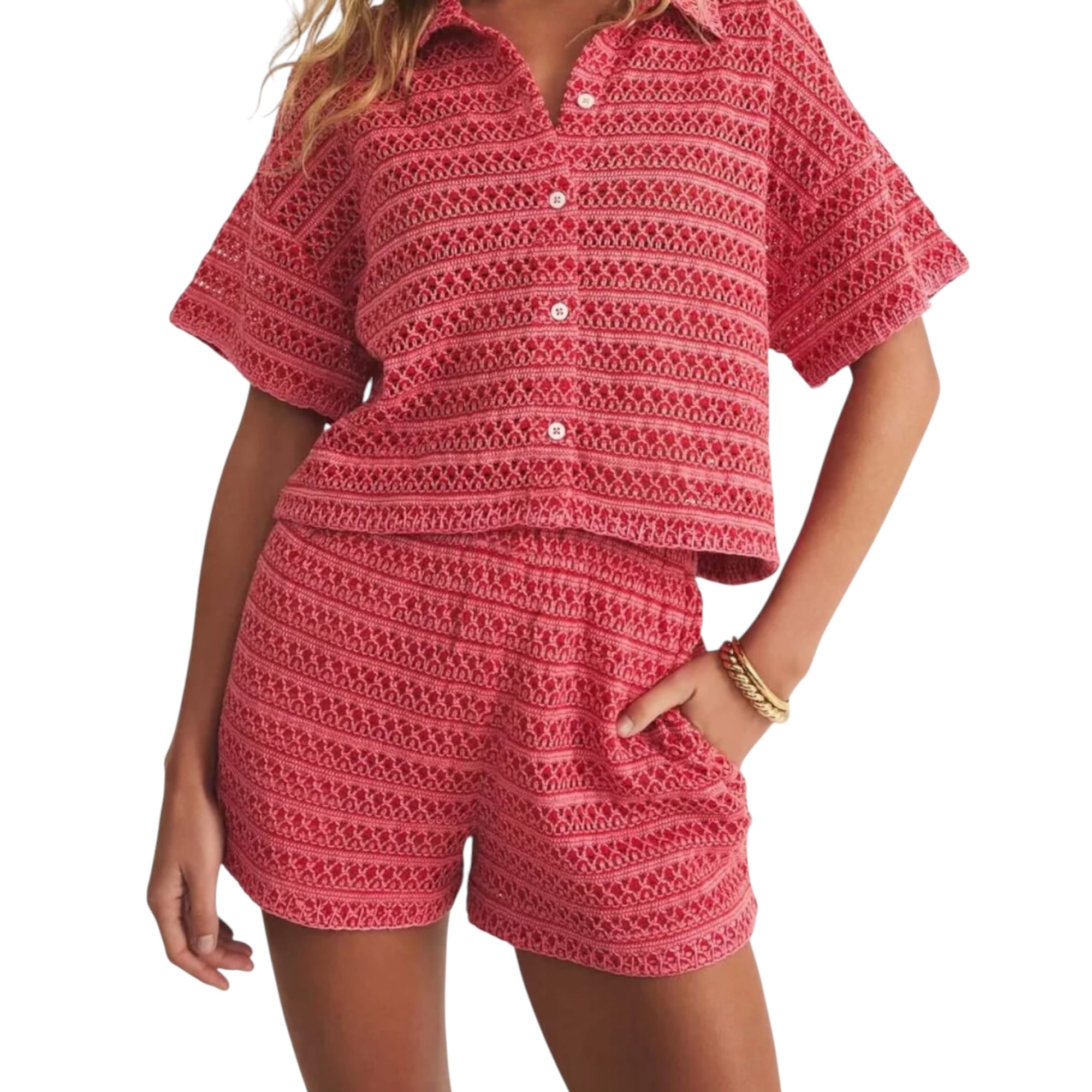 Z Supply Arezzo Short - Red Hot