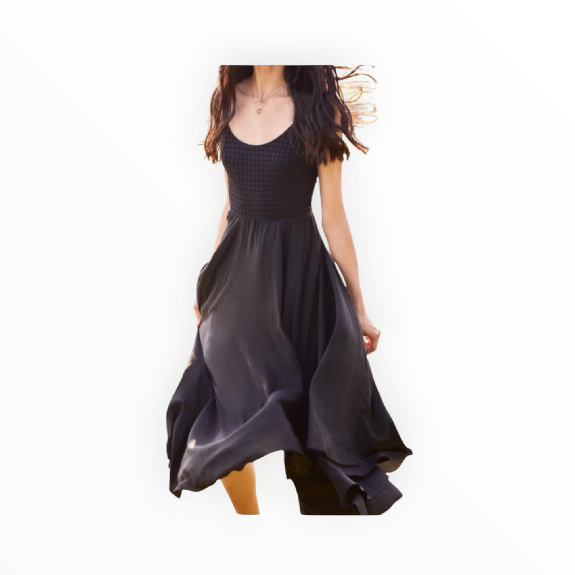 Black Iris Shay Dress - Black