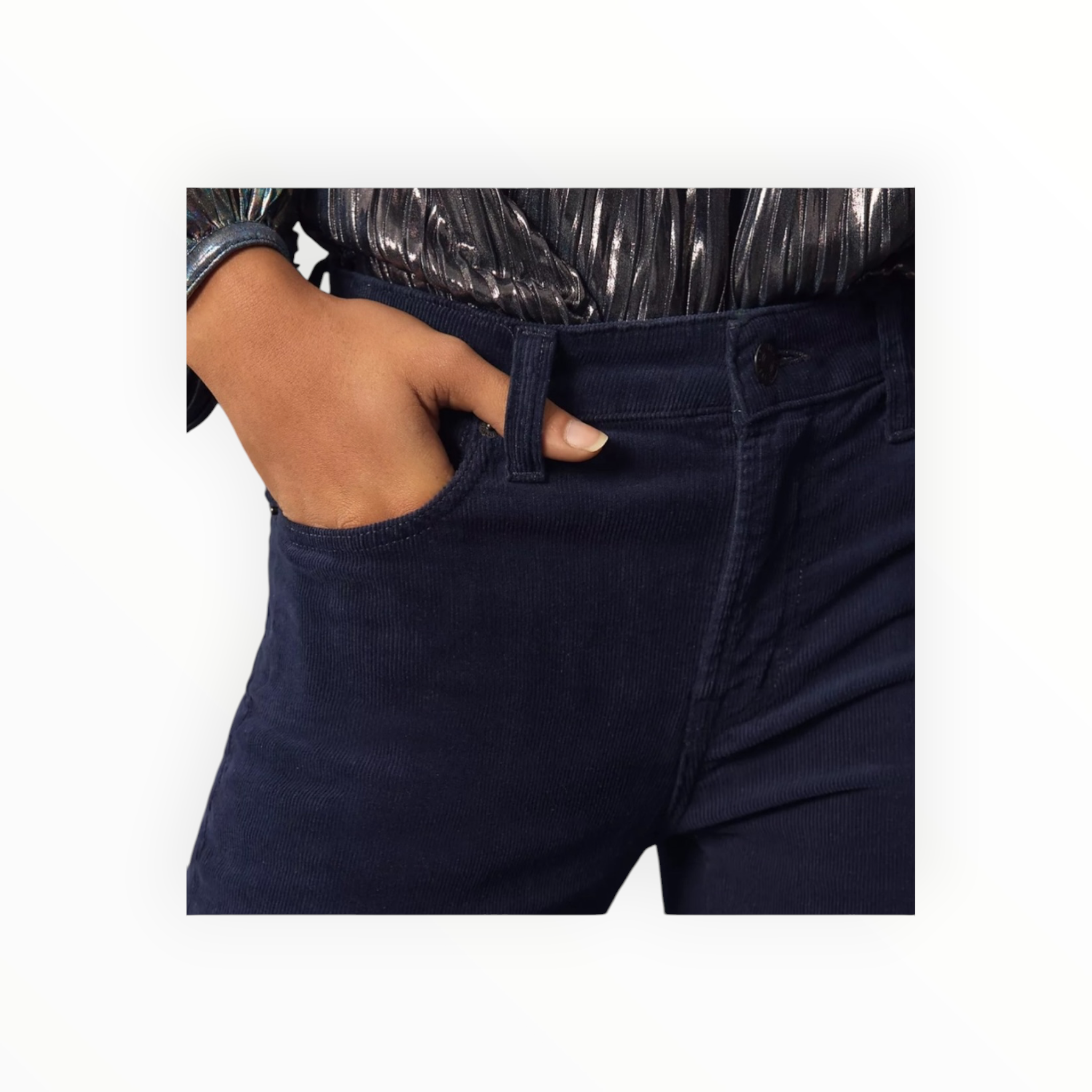 EDWIN Lark Corduroy Jeans - Navy