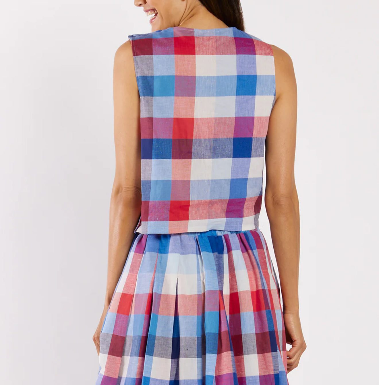 Jude Connally Gretel Shirt - Montauk Plaid