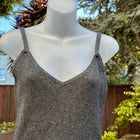 Care By Me Heather Top - Dark Grey Melange