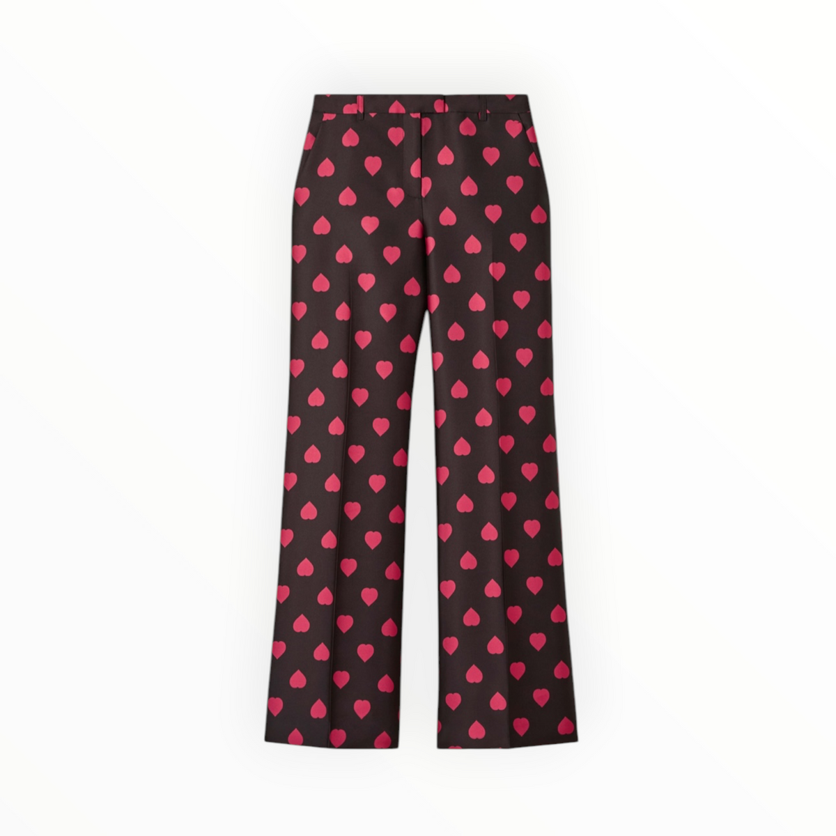Tara Jamon Pitt Pant - Black Heart Print
