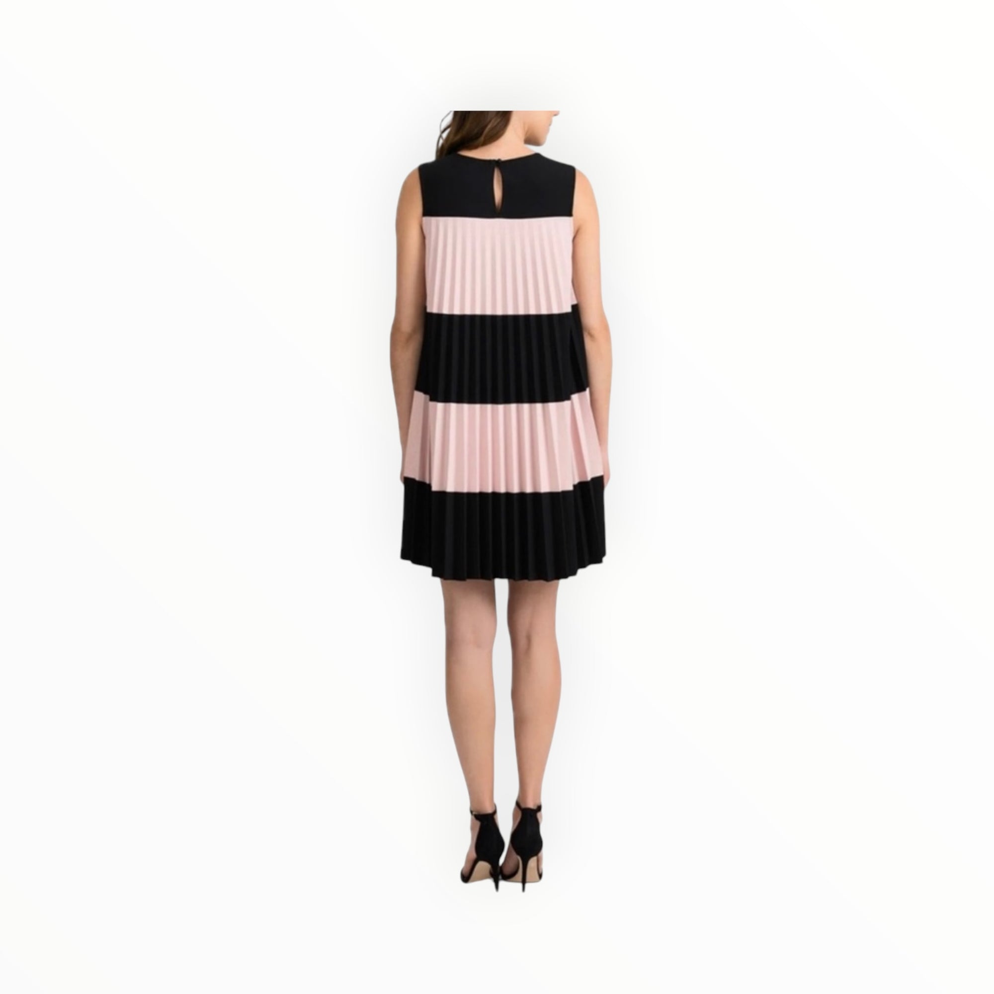 Joseph Ribkoff Dress - Black/Rose