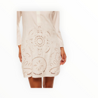 MISA Matias Dress - White