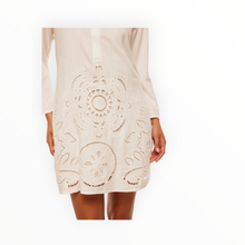 MISA Matias Dress - White
