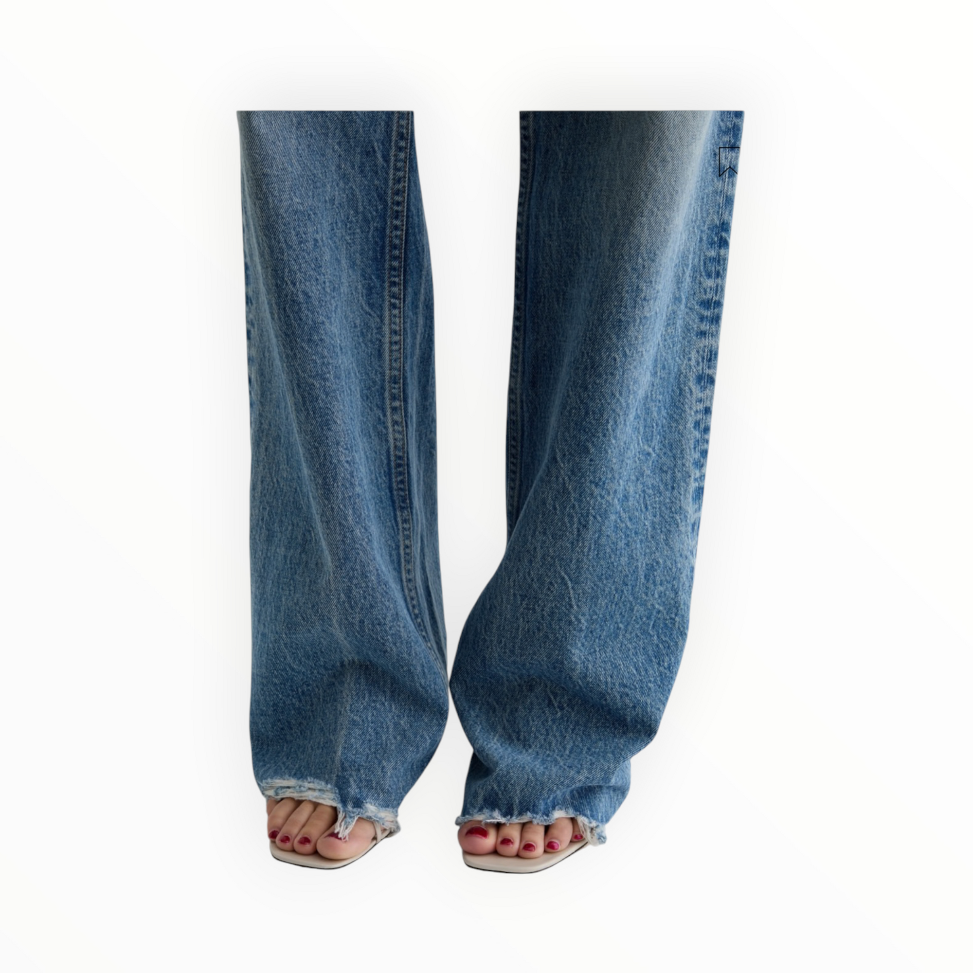 AG Jeans Billie Jean Low Slung Straight Leg - Sierra Meadow