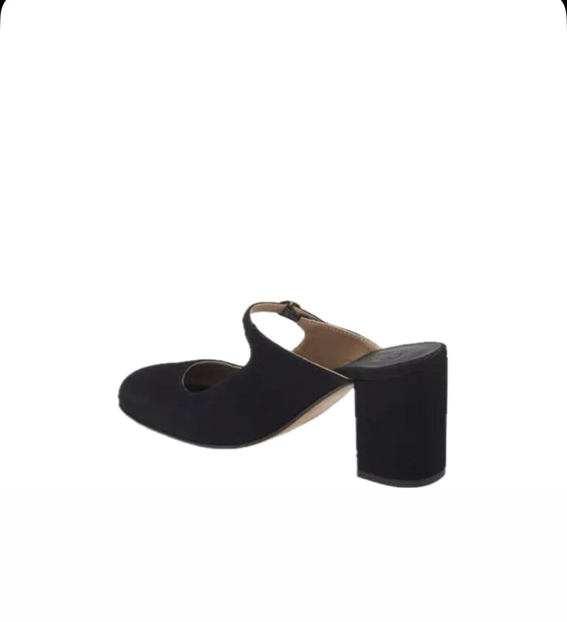 Cordani Shayna Mary Jane Mule - Crosta Nero