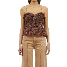 Ulla Johnson Della Top - Pomegranate