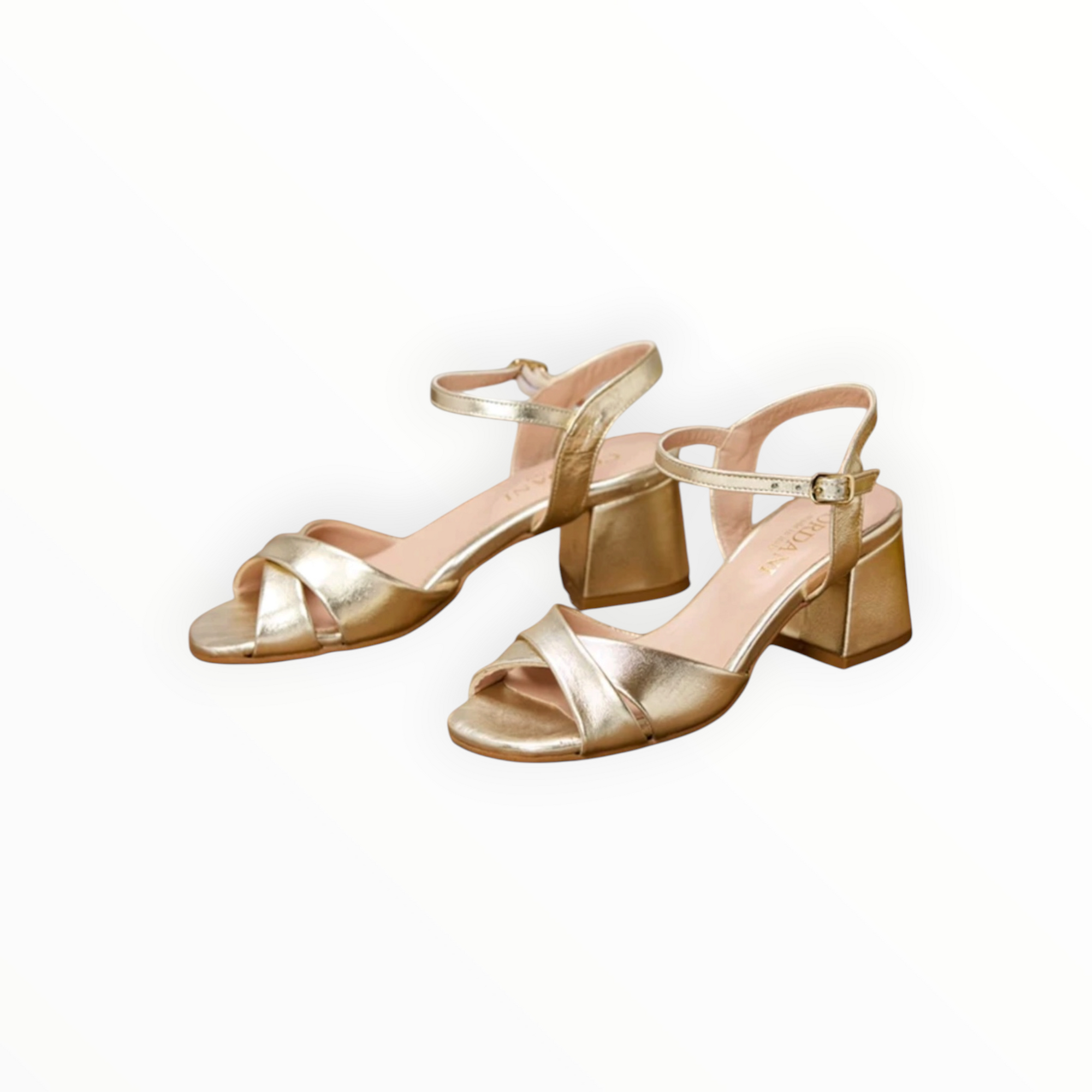 Cordani Ilaria Leather Sandal - Gold