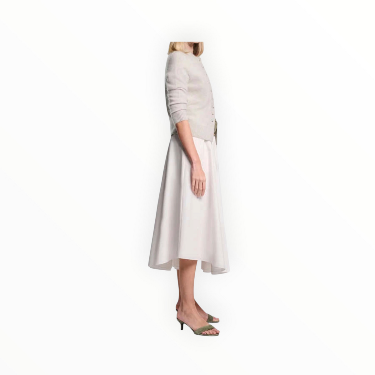 Dorothee Schumacher Poplin Power Skirt - White