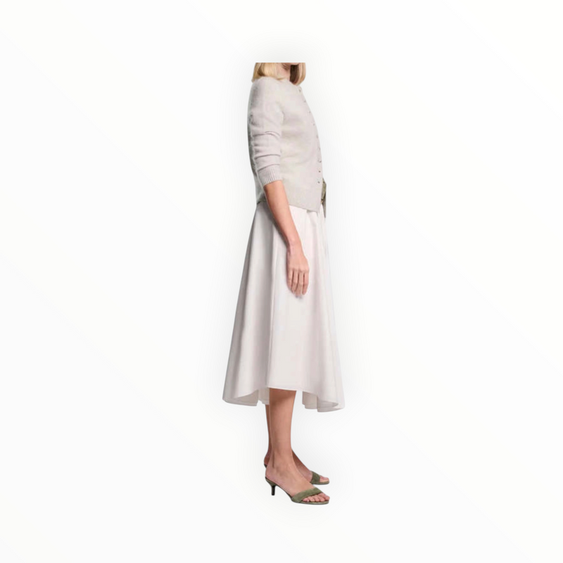 Dorothee Schumacher Poplin Power Skirt - White