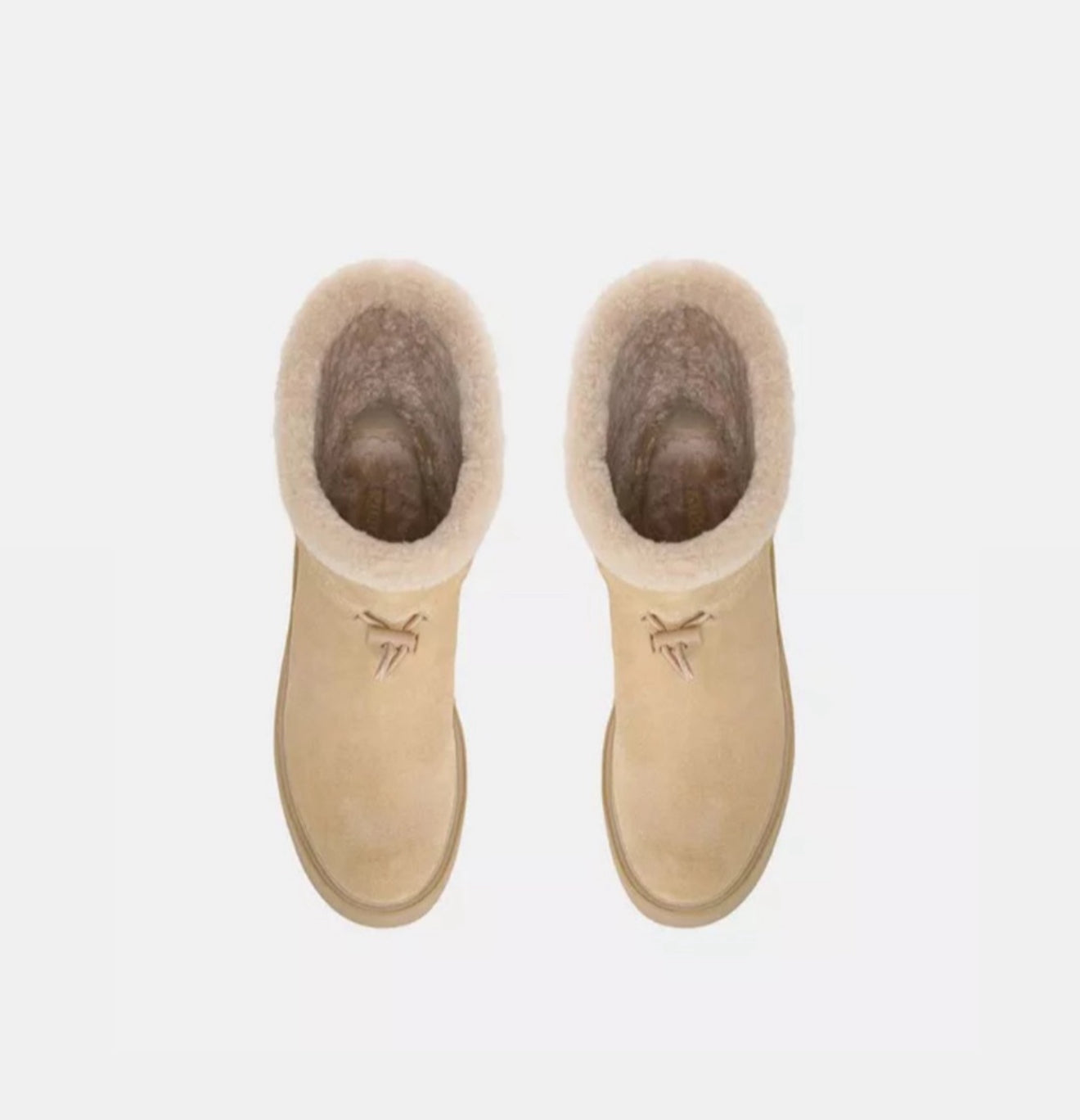 Vince Bellingham Shearling Lined Suede Boot