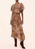 MISA Agyness Skirt - Daisy Paisley