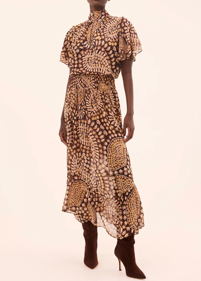 MISA Agyness Skirt - Daisy Paisley