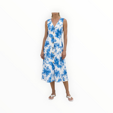 Amanda Maria Tailored Linen Blend Dress - Bloom