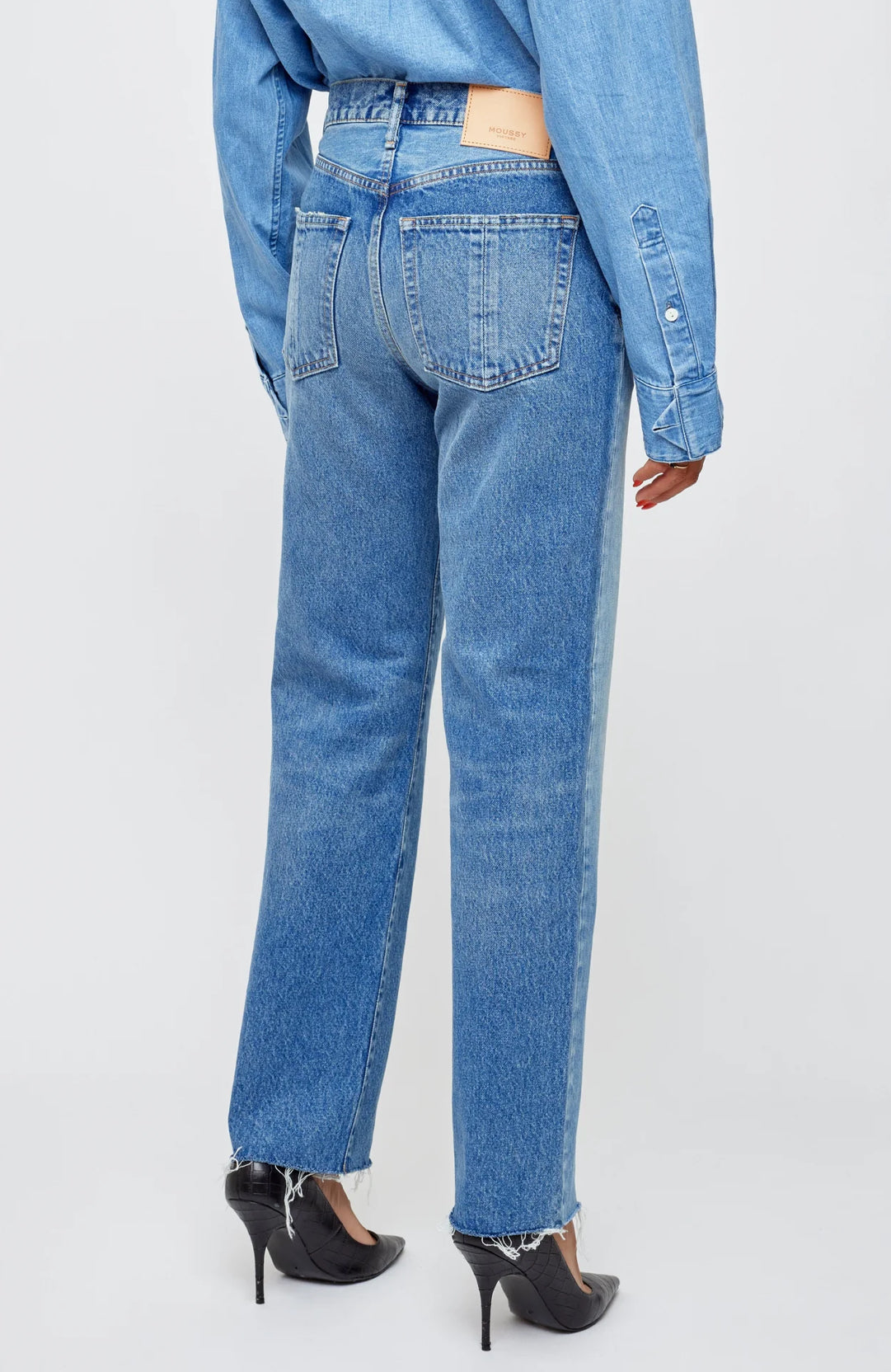 Moussy Westchase Straight - 110 Blue