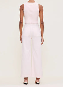 DL1961 Hepburn High Rise Wide Leg Jeans - Primrose Pink