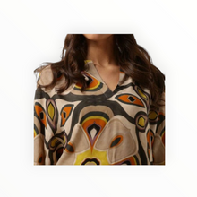 Summum Bold Flower Blouse
