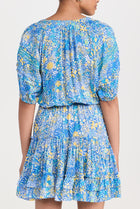 Poupette St. Barth Bona Mini Dress - Blue Corolle