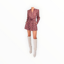 Love The Label Rosie Skirt - Pippa's Symphony Red Liberty Print