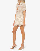 JBQ Millie Mini Skirt - Taupe