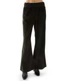 Les Tien Bella Bell Bottom In Japanese Wale Cord - Forest