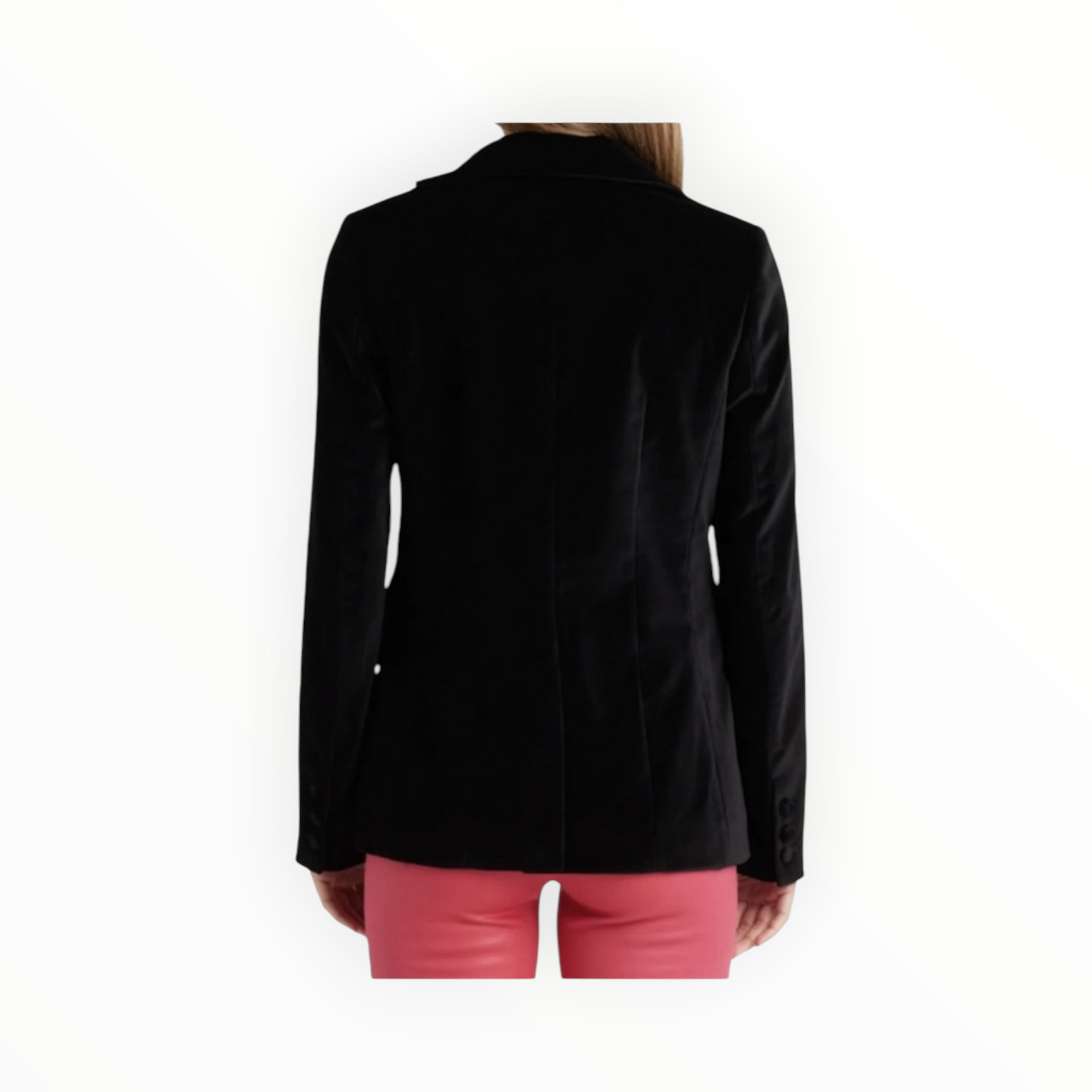 EDWIN Velvet Blazer - Black