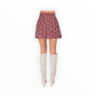 Love The Label Rosie Skirt - Pippa's Symphony Red Liberty Print