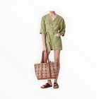 Vanessa Bruno Combishort Chaina - Willow Green